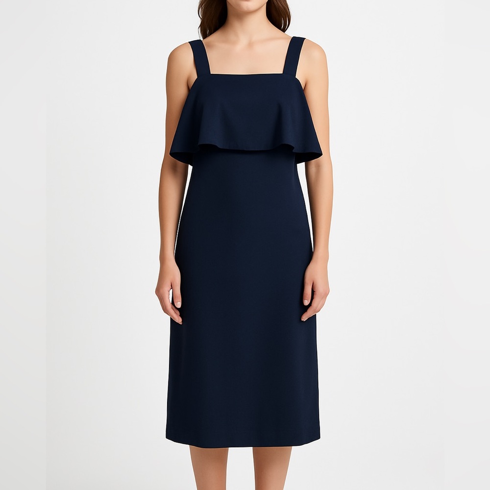 Ann Taylor, Navy Blue Shift Dress, Size 4